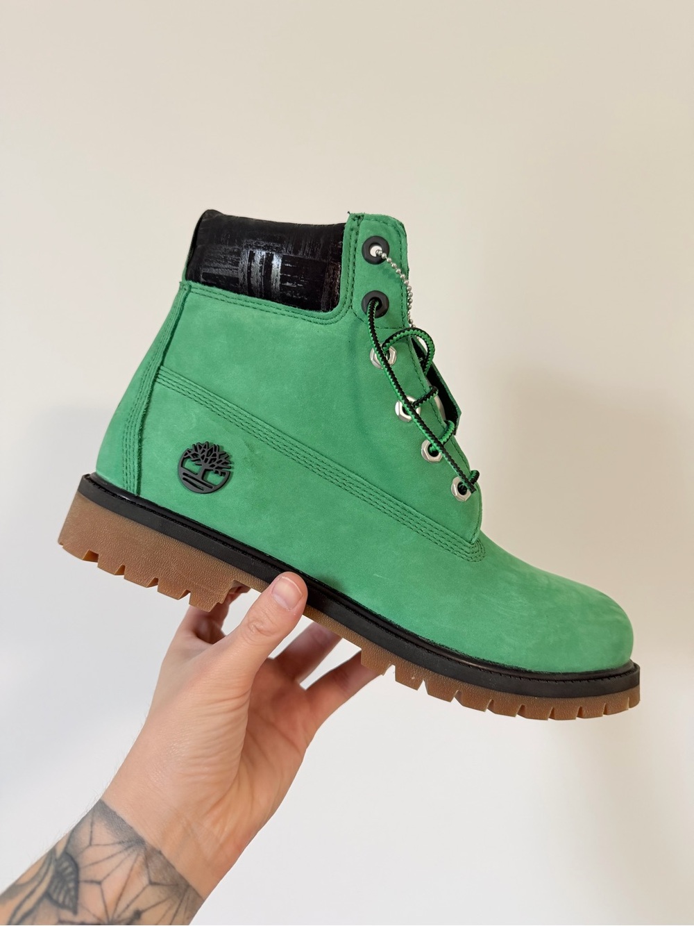 NBA x Timberland Premium 6” Boston Celtics Boots Size 7Y / Women 8.5 / Men 7